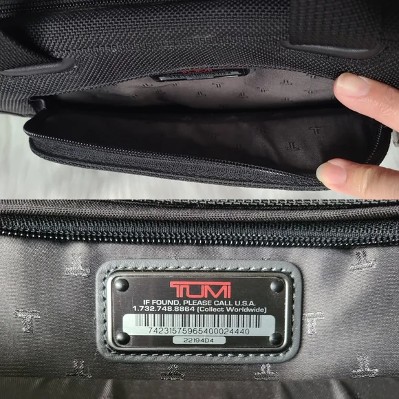 🔴SOLD🔴TUMI|Men's Classic Hanging Travel Toiletry Bag - Picture 7 of 11